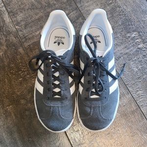 Adidas Ortholite Gazelle Size 2.5 Sneakers Shoes Youth Gray